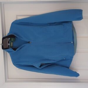 L.L. Bean Fleece Zip Up Jacket, Size Medium